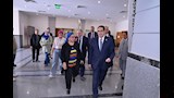 جولة تفقدية لرئيس جامعة القاهرة في الفرعين الأهلي والدولي  (3)