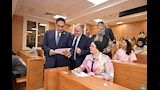 جولة تفقدية لرئيس جامعة القاهرة في الفرعين الأهلي والدولي  (2)