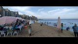 طقس حار على شواطئ الإسكندرية