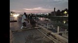 إنشاء سور خرسانى على ترعة المريوطية