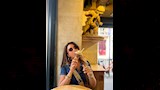 سارة سلامة تقضي اوقاتا ممتعة في باريس