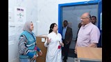 محافظ الإسكندرية يتفقد وحدة صحة تحيا مصر (1)