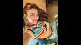 ريهام حجاج بملابس جريئة