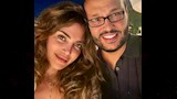 ريهام حجاج مع زوجها محمد حلاوة (2)