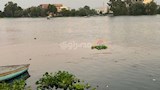 نهر النيل الفاصل بين القرية وجزيرتها