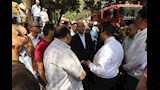حريق وانهيار عقار بمنشأة ناصر (5)