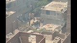 حريق ورشة النجارة في منشأة ناصر (5)