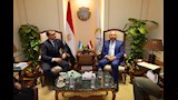 وزير النقل يبحث مع سفير أوزبكستان تعزيز التعاون وزيادة التبادل التجاري