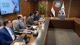 وزير البترول يبحث مع إيجاس تسريع تنمية حقول الغاز  (4)