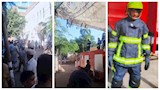 ترك 3 أطفال ورحل بطلاً.. الحزن يخيم على المنوفية بعد وفاة أمين شرطة في حريق منشأة ناصر