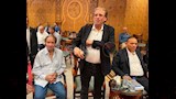خالد يوسف وحمدي الوزير يشاركان في عزاء الدكتور عمرو حلمي (6)