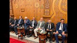 خالد يوسف وحمدي الوزير يشاركان في عزاء الدكتور عمرو حلمي (8)
