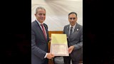 نقيب الإعلاميين في ندوة بجامعة القاهرة (2)