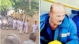 بين زغاريد الفخر ودموع الفراق.. جنازة عسكرية بالمنوفية لشهيد الحماية المدنية -فيديو وصور