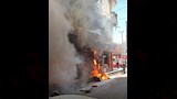 حريق داخل مطعم شهير أمام مجمع كليات طنطا (6)