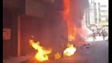 حريق داخل مطعم شهير أمام مجمع كليات طنطا (1)