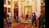 بابا الروم الأرثوذك يستقبل محافظ الإسكندرية (6)