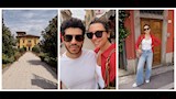 مينا مسعود مع إميلي شاه في إيطاليا (2)