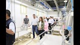 وزيرة التنمية ومحافظ البحر الأحمر يتفقدان المجزر الآلي (6)
