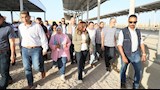وزيرة التنمية ومحافظ البحر الأحمر يتفقدان المجزر الآلي الجديد بالغردقة