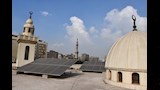 استخدام الطاقة الشمسية لترشيد استهلاك الكهرباء بمحطة مصر (2)
