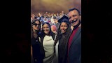 زينة تدعم مريم ابنة شيرين في حفل تخرجها
