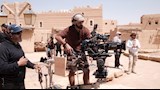 علي الغامدي في كواليس التصوير