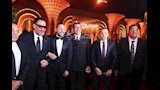 ماجد المصري وهاني رمزي مع عماد زيادة
