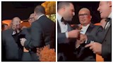 عمرو دياب يحرج باسم سمرة في حفل زفاف ابنة شقيق عماد زيادة