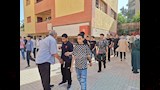 إجراءات دخول طلاب الشهادة الإعدادية لأداء الامتحانات (12)