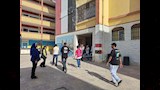 محافظ القاهرة يتفقد امتحانات الشهادة الإعدادية (3)