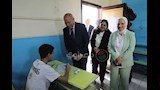 محافظ القاهرة يتفقد امتحانات الشهادة الإعدادية (14)