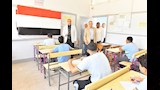 محافظ أسيوط يتفقد لجان امتحانات الشهادة الإعدادية بمدرستي ناصر الثانوية العسكرية ون (4)