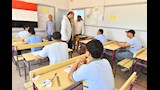 محافظ أسيوط يتفقد لجان امتحانات الشهادة الإعدادية بمدرستي ناصر الثانوية العسكرية ون (6)