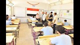 محافظ أسيوط يتفقد لجان امتحانات الشهادة الإعدادية بمدرستي ناصر الثانوية العسكرية ون (7)