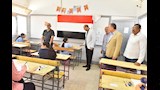 محافظ أسيوط يتفقد لجان امتحانات الشهادة الإعدادية بمدرستي ناصر الثانوية العسكرية ون (9)