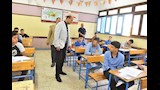 محافظ أسيوط يتفقد لجان امتحانات الشهادة الإعدادية بمدرستي ناصر الثانوية العسكرية ون (17)
