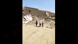  إصابة شخص وابنته إثر انهيار جدار منزل في بني سويف (1)