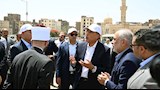 مدبولي يتفقد أعمال ترميم مسجد المسبح 