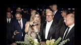 إيمان أبو طالب مع عمرو دياب في حفل زفاف أبنة شقيق عماد زيادة (2)