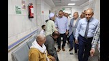محافظ الجيزة يتفقد مستشفى شبرامنت (4)
