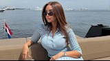 بفستان أزرق أنيق.. هنا الزاهد تخطف الأنظار في أحدث ظهور لها - صور