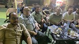 أثناء مشاهدة المباراة
