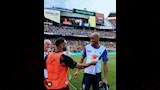 محمد صلاح مع نجوم البرازيل
