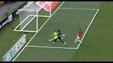 مصطفي شوبير في مباراة مصر والبرازيل