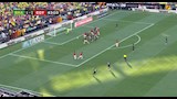 مصطفي شوبير في مباراة مصر والبرازيل