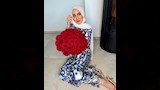 اعتمدت بشرى مكياج هادئ يتناسب مع لون بشرتها
