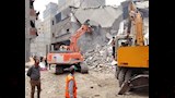 إزالة بناء مخالف في الإسكندرية 
