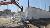 إزالة بناء مخالف في الإسكندرية 