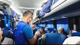 بالصور- الحجر الصحي يتابع عودة الحجاج المصريين عبر ميناء نويبع البحري